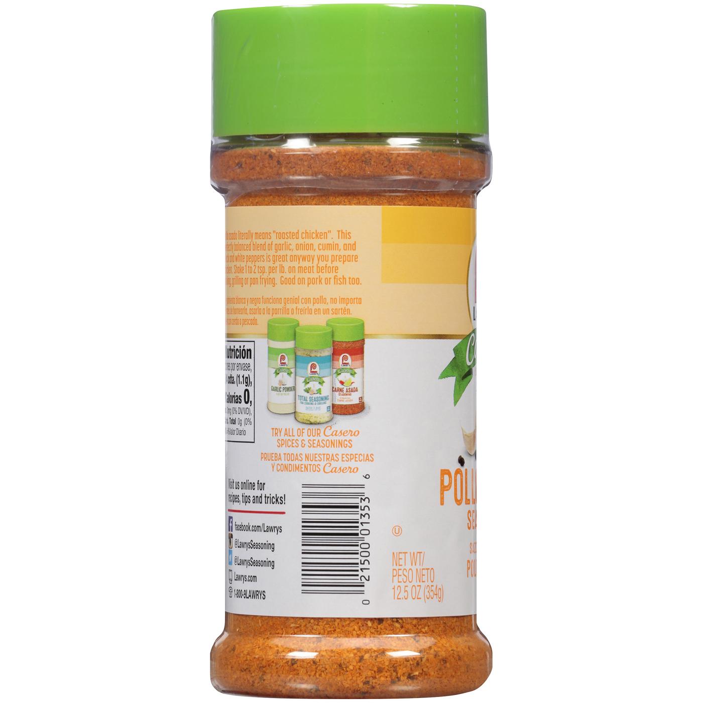 Casero, Pollo Asado Seasoning, 12.5 oz (354 g)