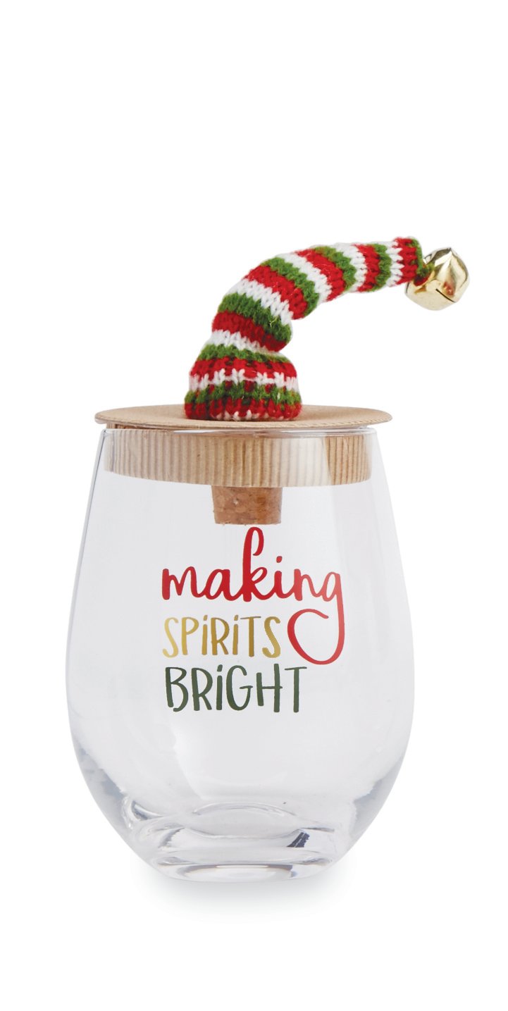 Mud Pie Making Spirits Glass And Hat Shop Glasses & Mugs at HEB