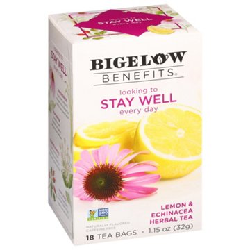 Bigelow Benefits Lemon & Echinacea Herbal Tea