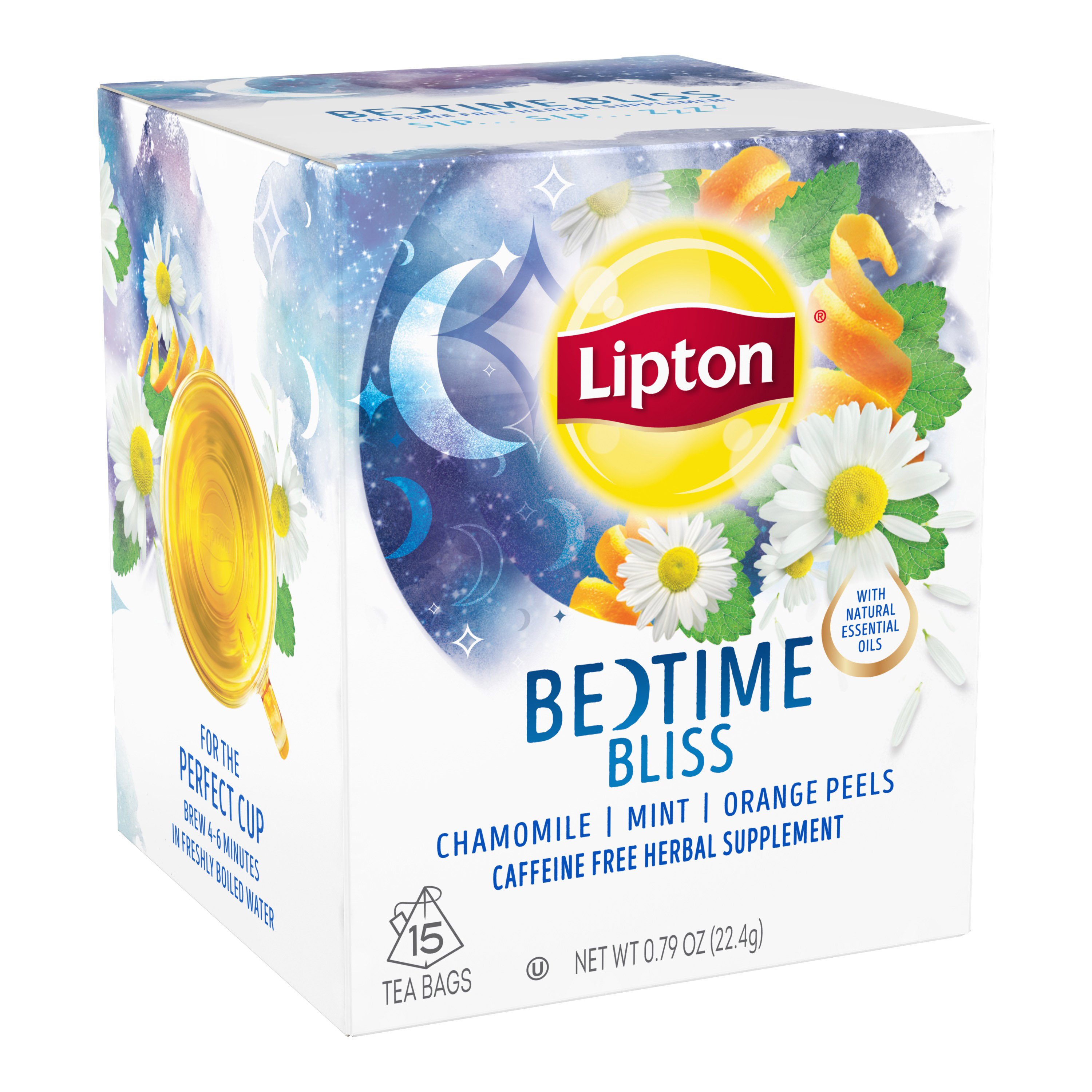 Lipton Bedtime Bliss Tea Bags - Shop Tea At H-E-B