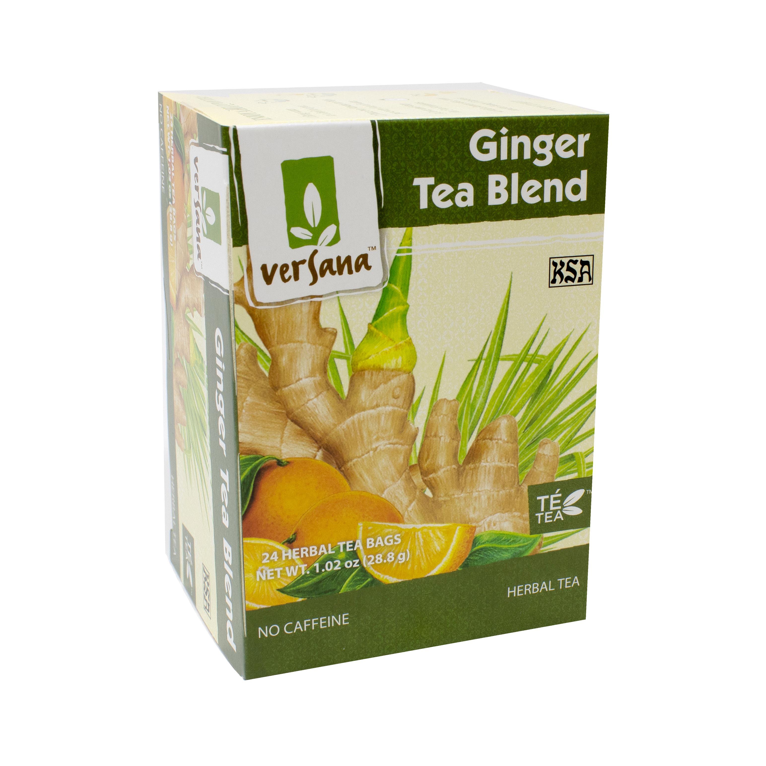 Versana Ginger Tea Bags Shop Tea at HEB