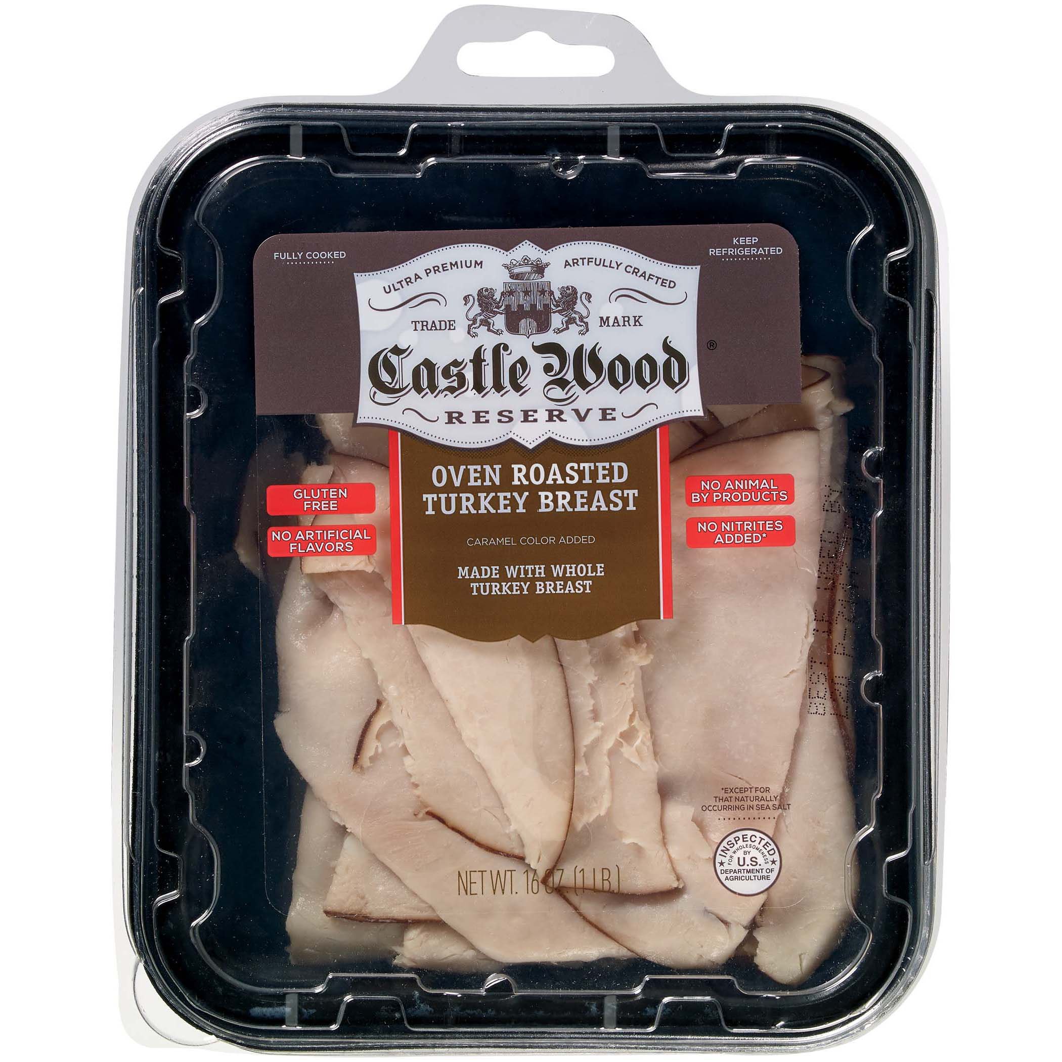 Castle Wood Reserve Oven Roasted Turkey Breast Shop Meat at HEB
