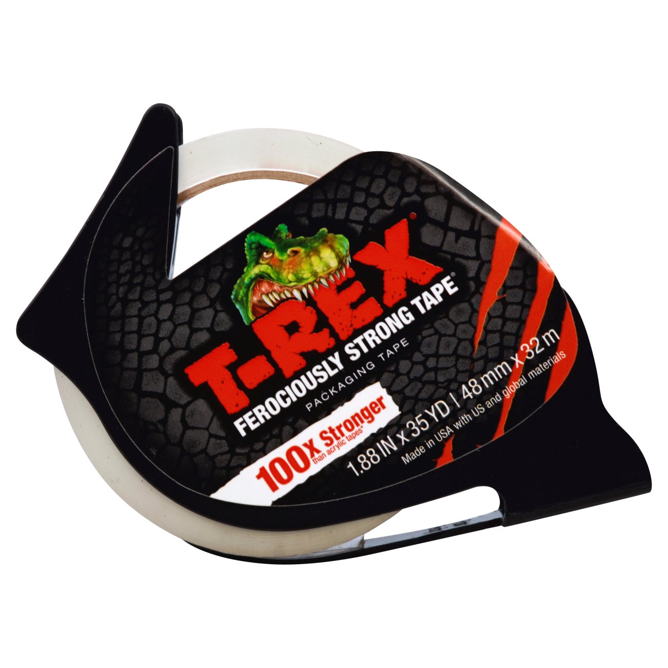 T Rex Clear Packaging Tape Shop Adhesives & Tape at HEB