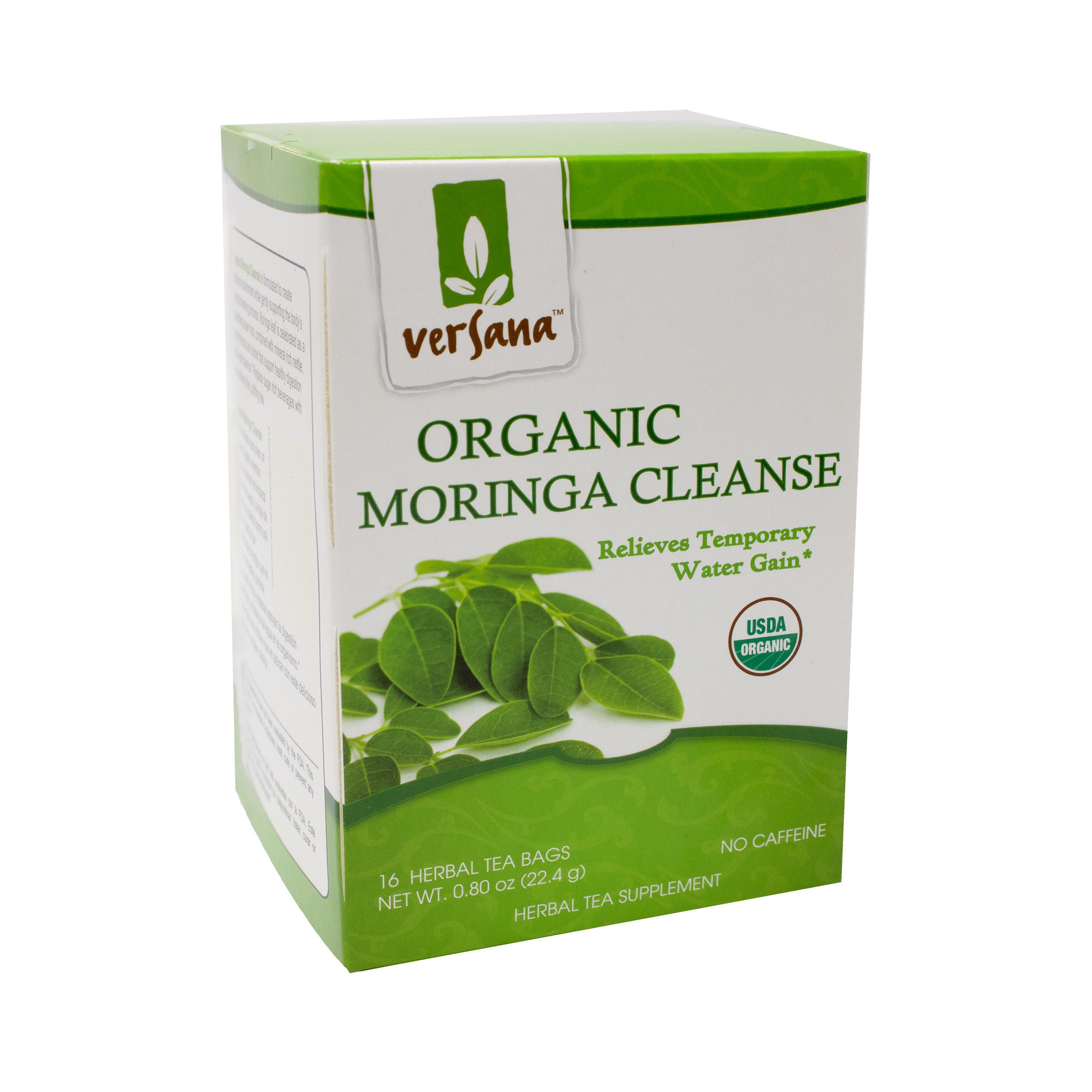 Versana Organic Moringa Cleanse Herbal Tea - Shop Tea at H-E-B