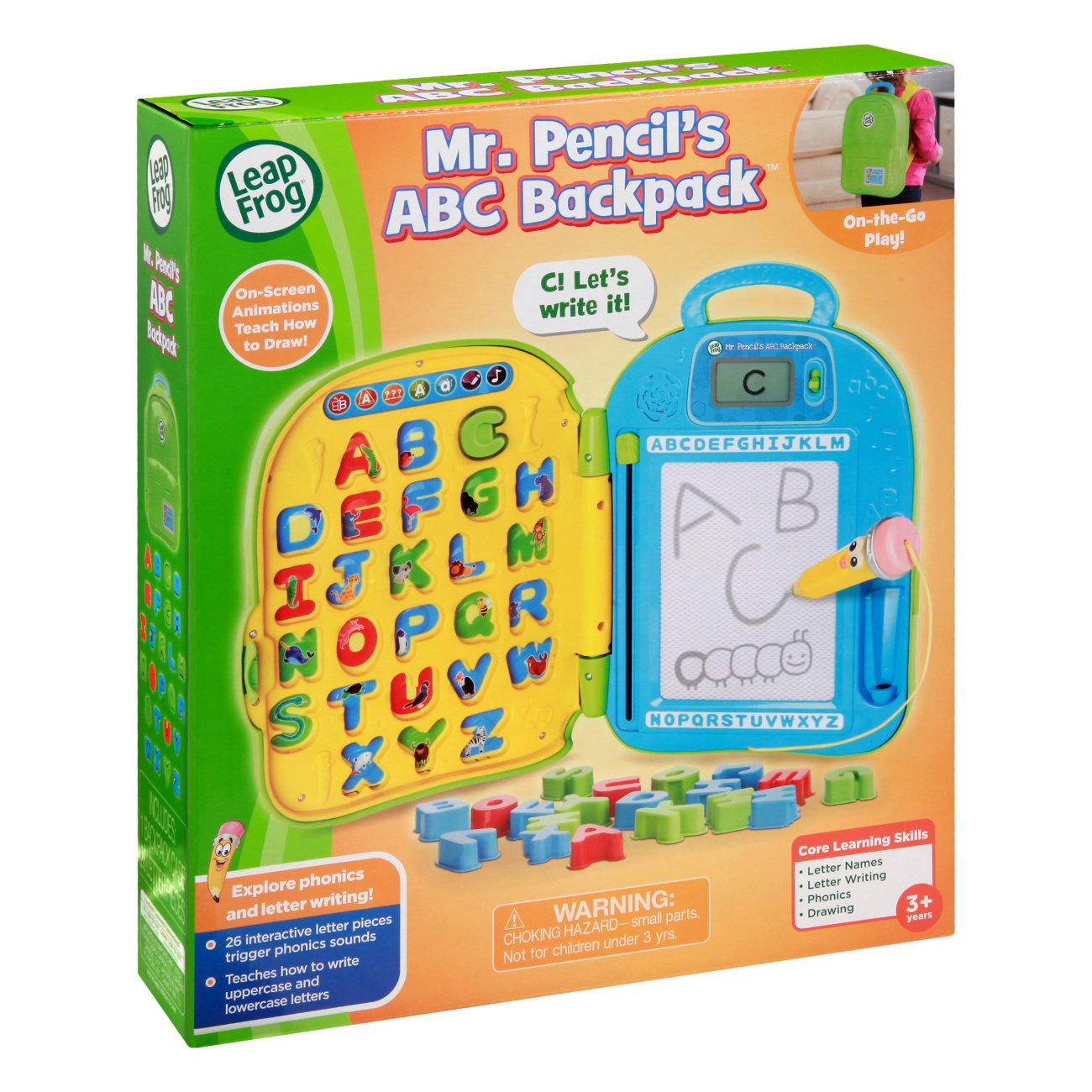 leapfrog alphabet backpack review