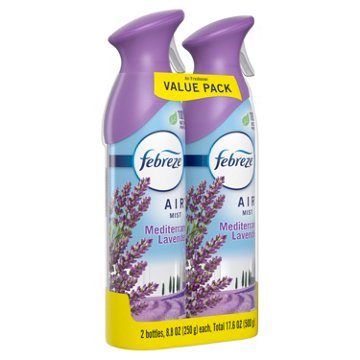 Febreze Odor-Fighting Air Freshener - Mediterranean Lavender, 2 ct