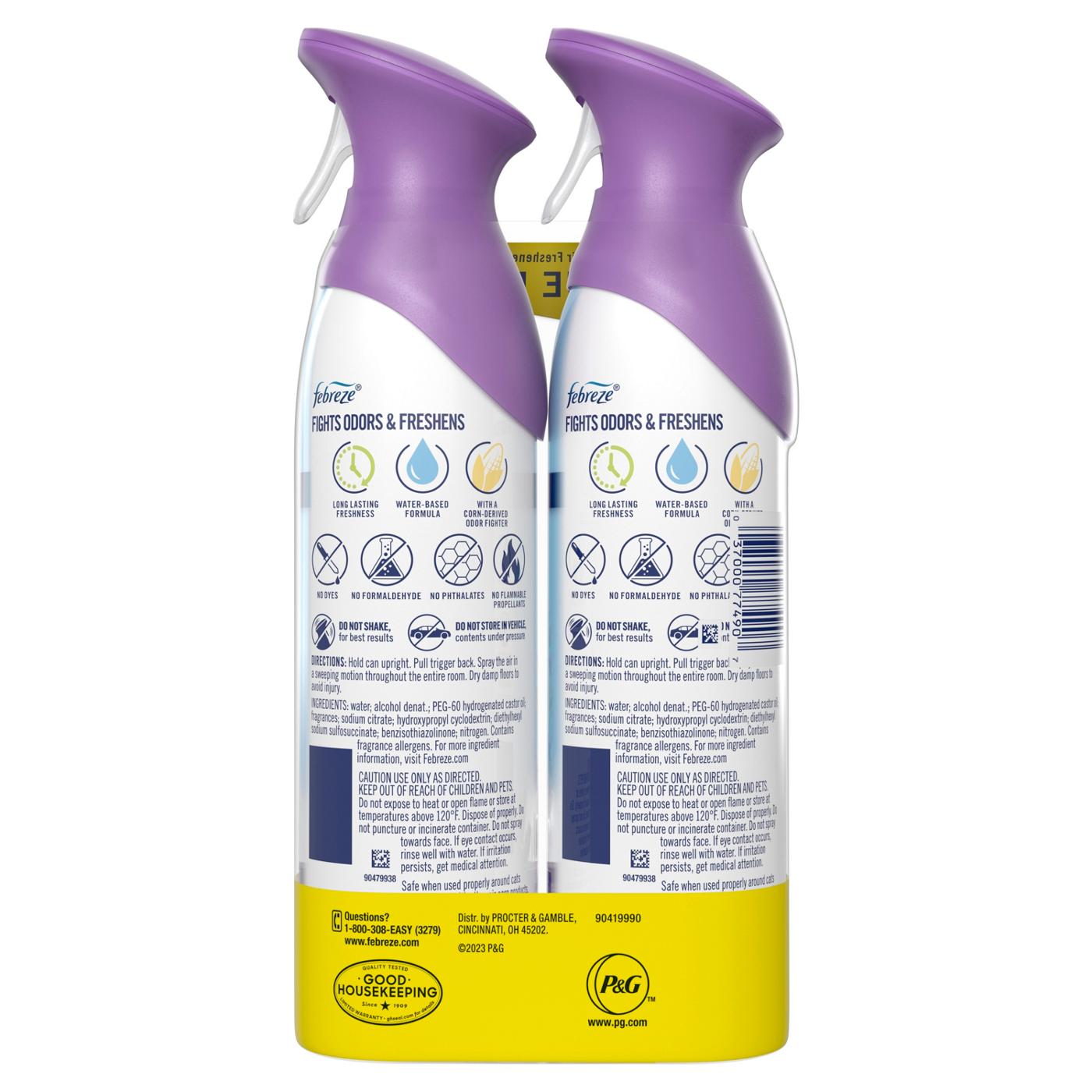 Febreze Odor-Fighting Air Freshener - Mediterranean Lavender; image 7 of 8