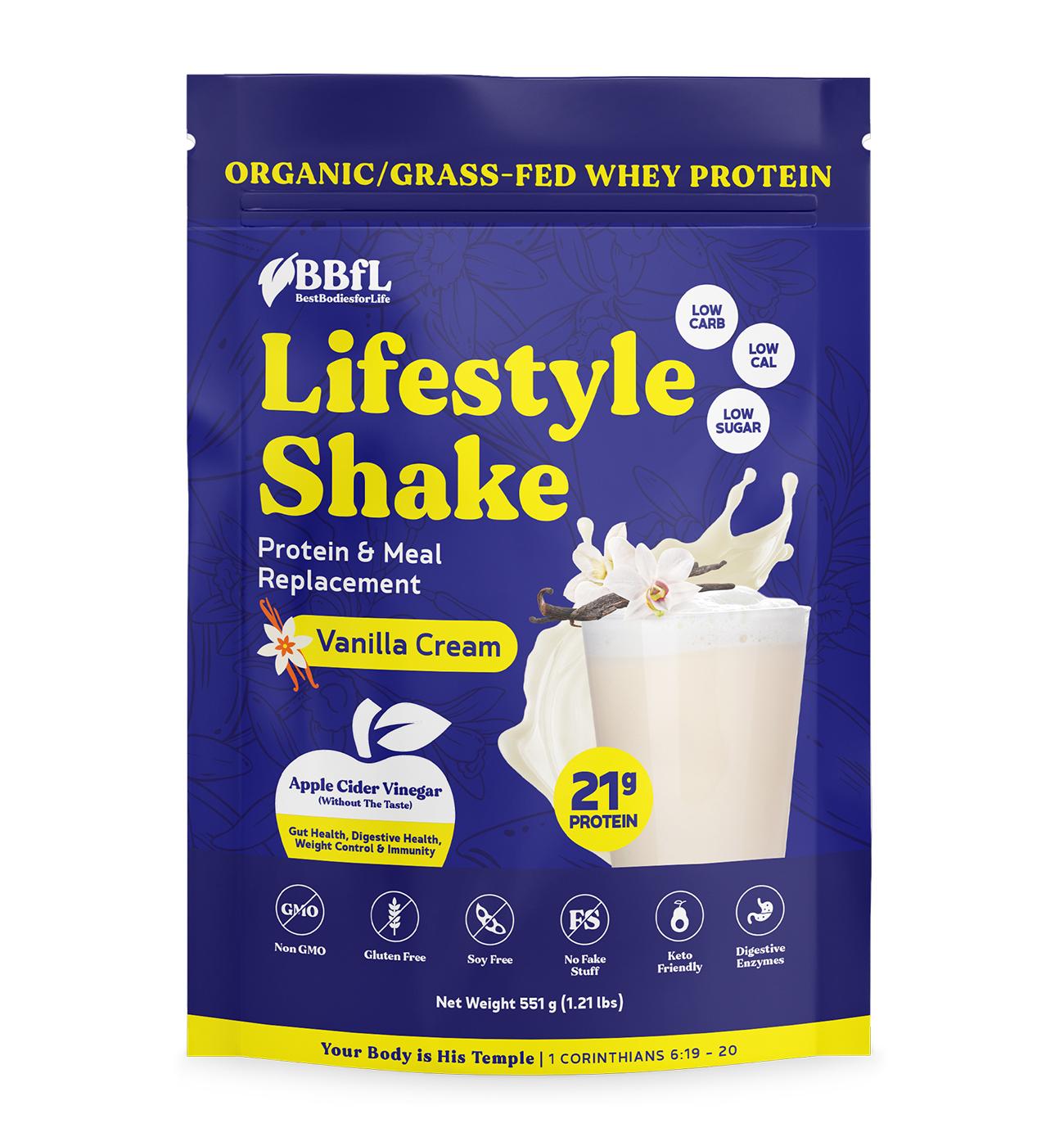 BestBodiesforLife 15g Protein & Meal Replacement Shake - Vanilla Cream; image 1 of 2