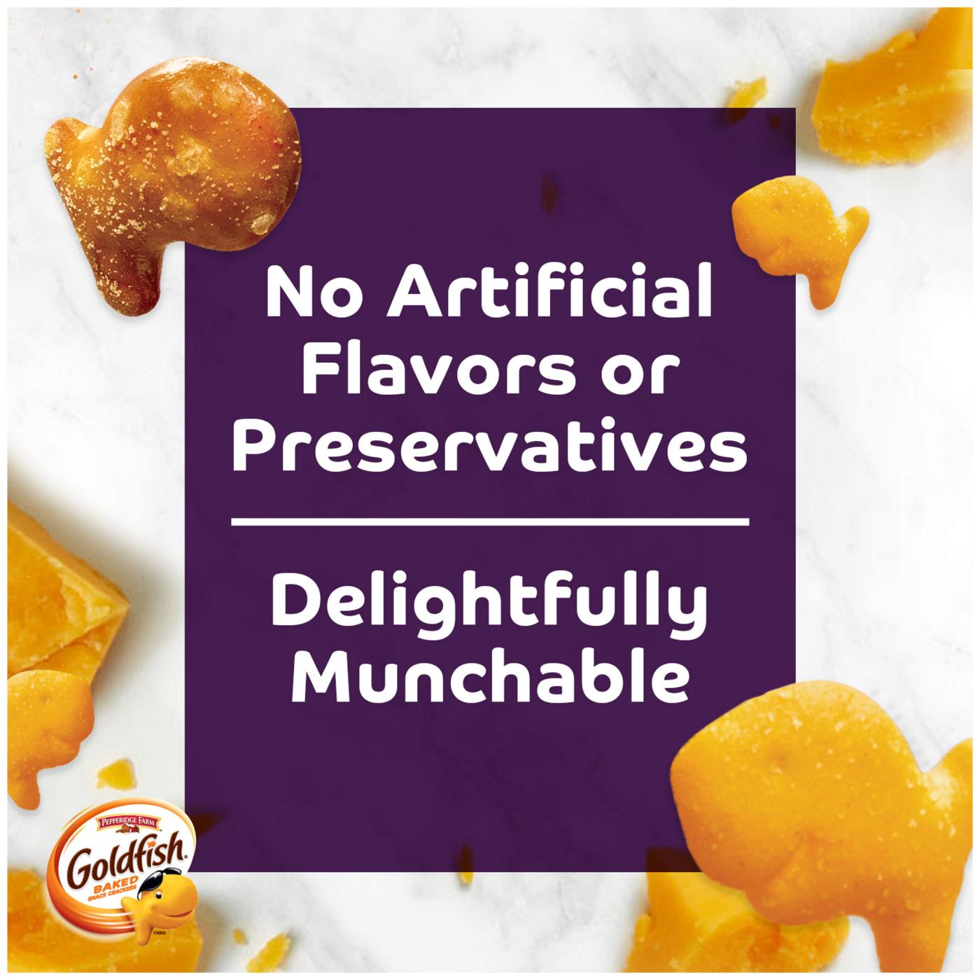 Pepperidge Farm Goldfish Mix Xtra Cheddar + Pretzel Crackers; image 10 of 10