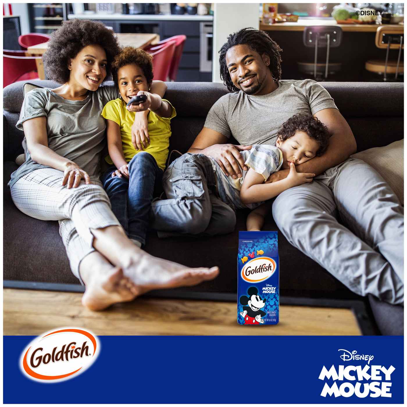 Goldfish Disney Mickey Mouse Cheddar Crackers; image 2 of 5