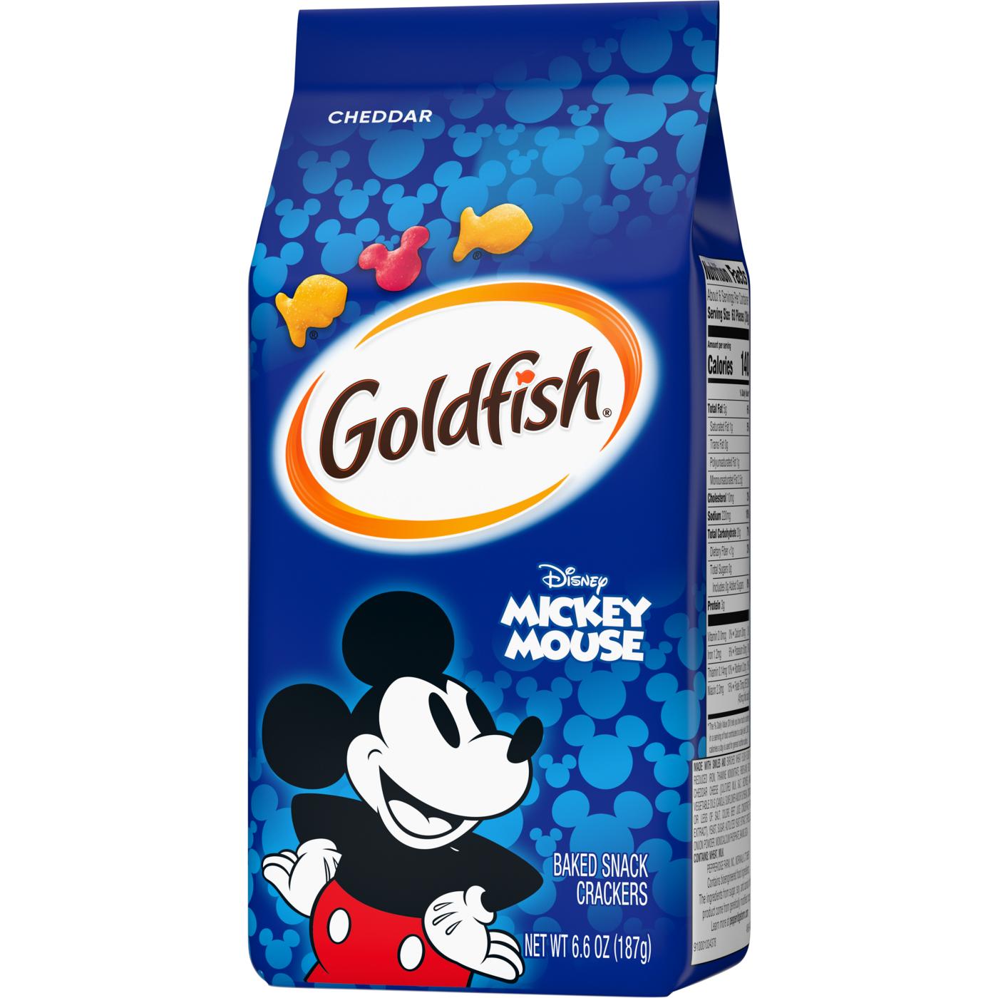 Pepperidge Farm Goldfish Disney Mickey Mouse Cheddar Crackers; image 4 of 9