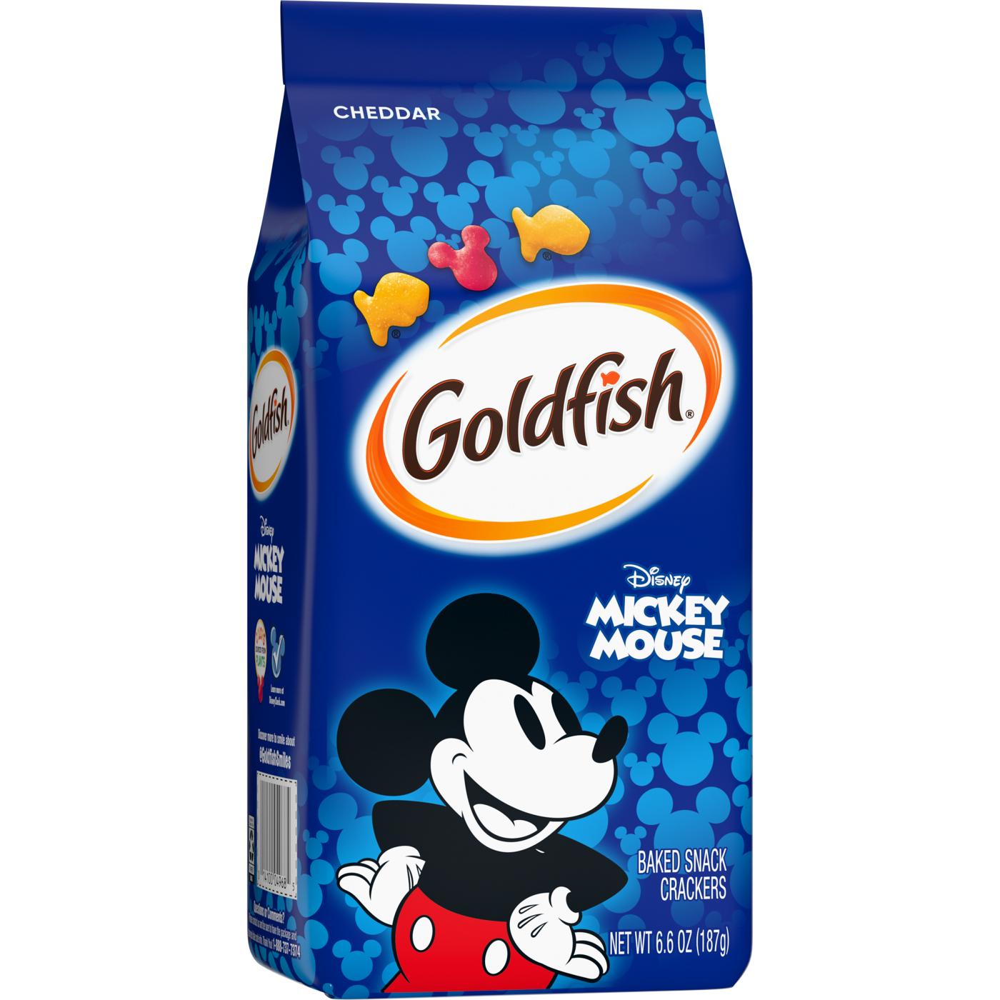 Pepperidge Farm Goldfish Disney Mickey Mouse Cheddar Crackers; image 7 of 9