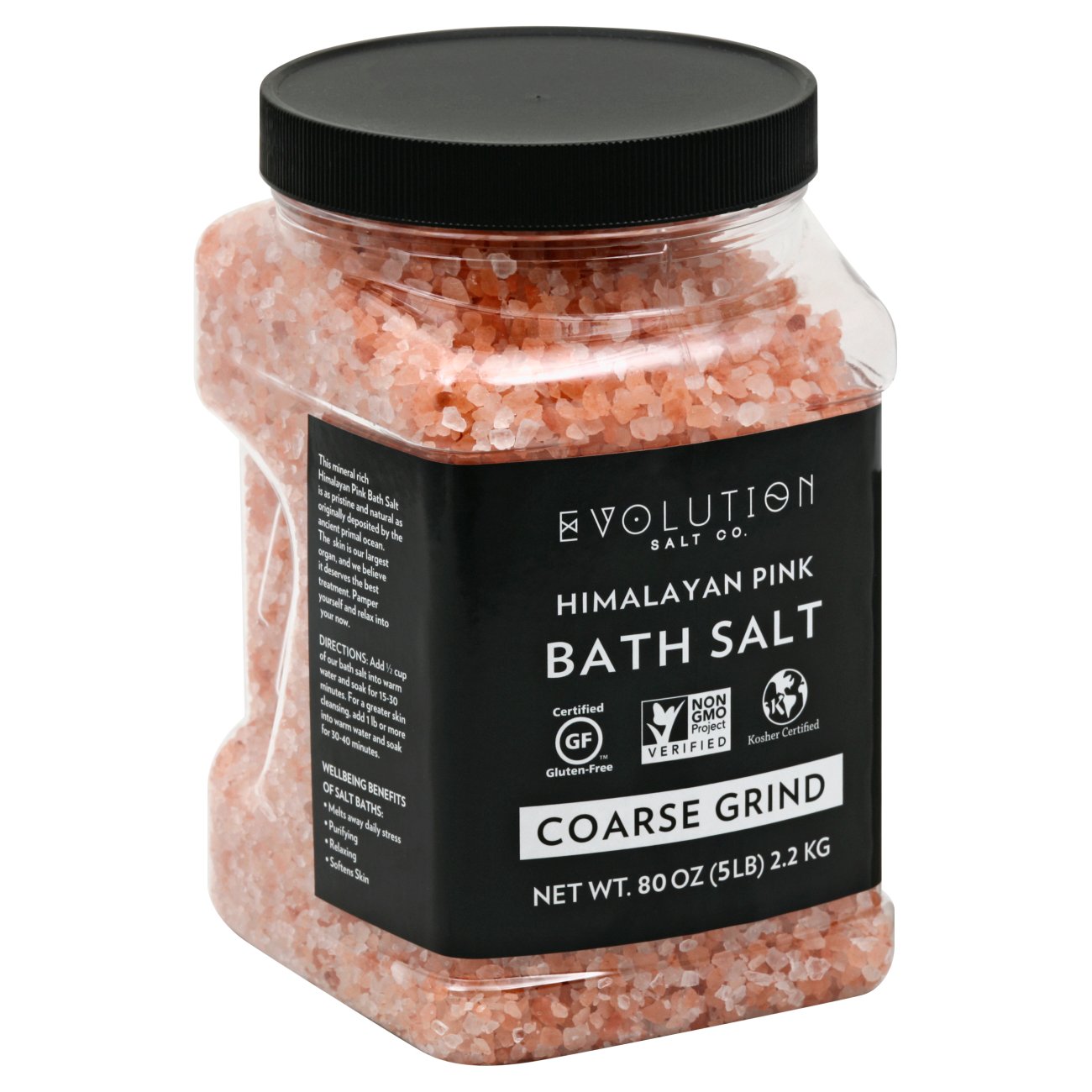 Evolution Salt Coarse Grind Himalayan Pink Shop Bubble Bath & Salts