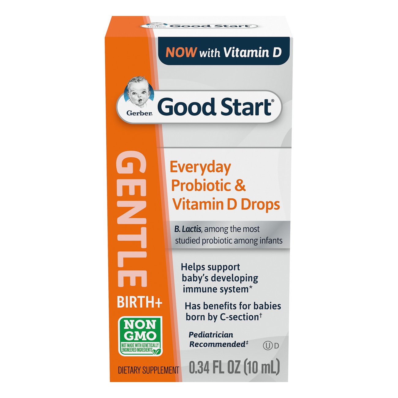 gerber vitamin d probiotic drops