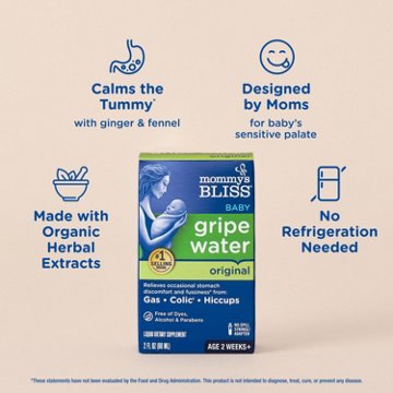 Mommy's Bliss Gripe Water, 2 oz