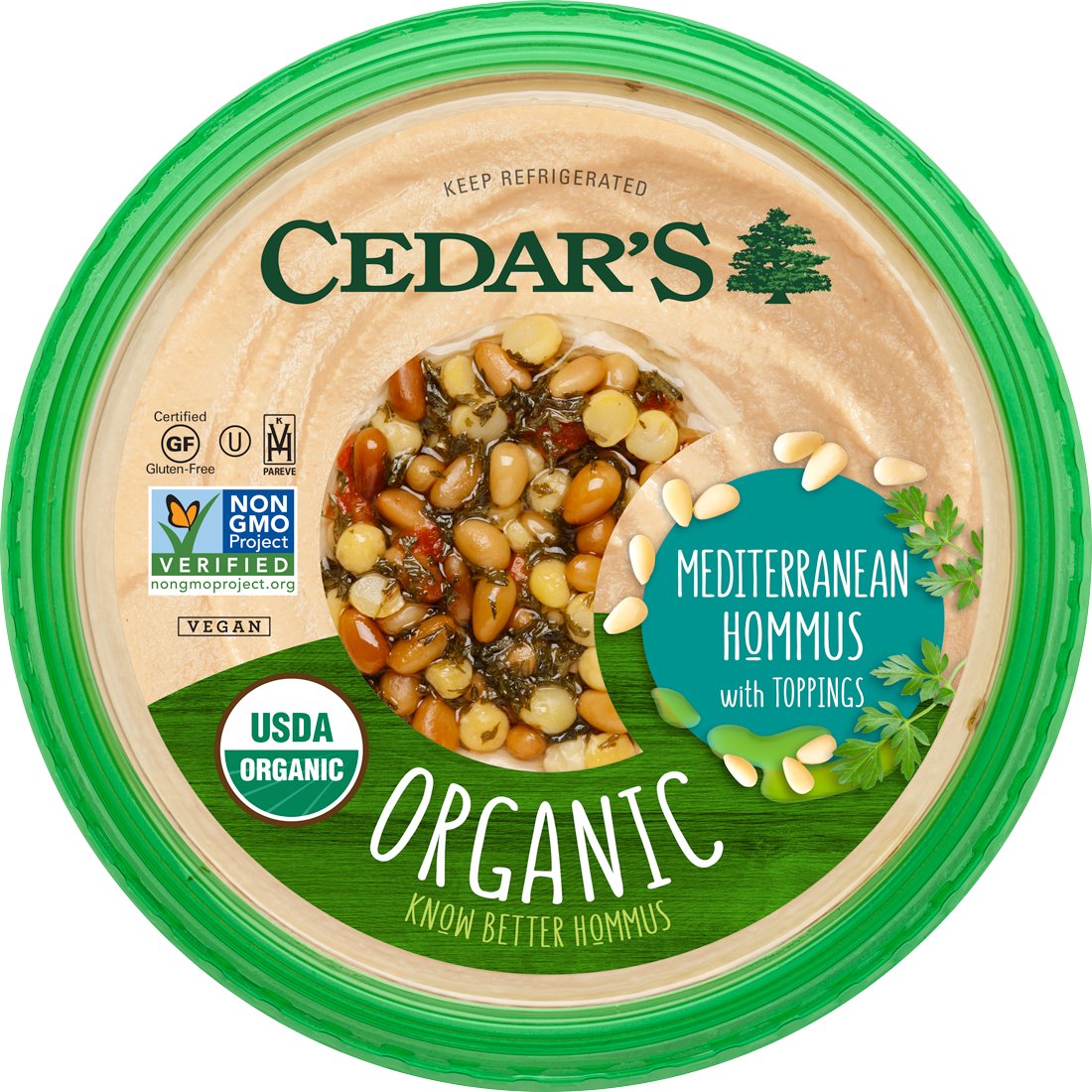 Cedar's Organic Mediterranean Hommus Shop Dip at HEB