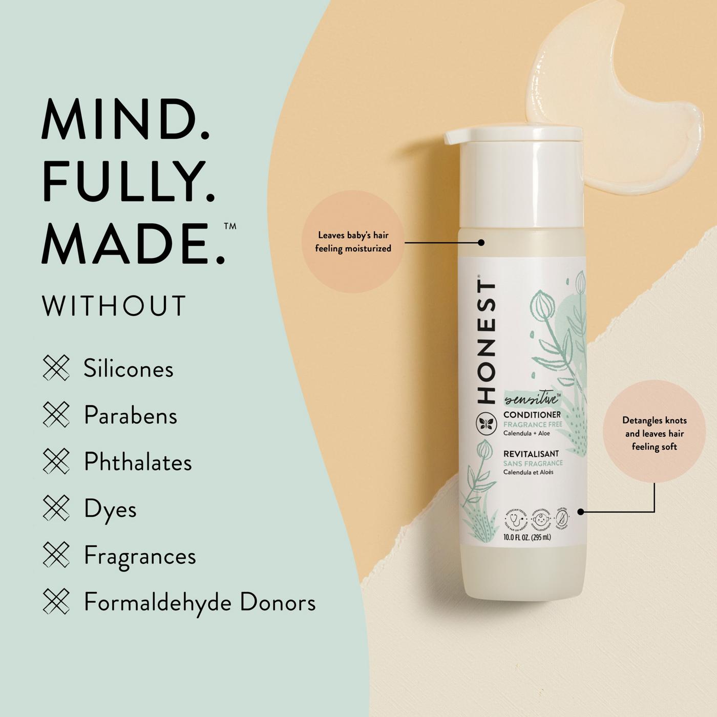 The Honest Company Purely Simple Fragrance Free Conditioner; image 4 of 6