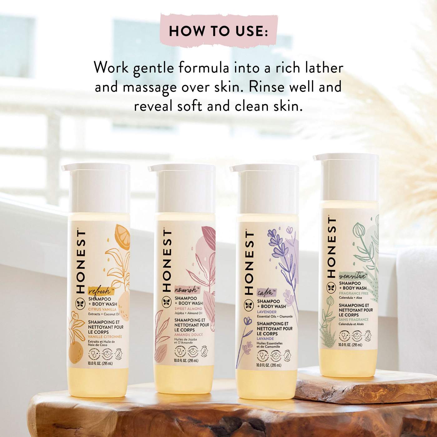 The Honest Company Sensitive Shampoo And Body Wash - Fragrance Free; image 8 of 8