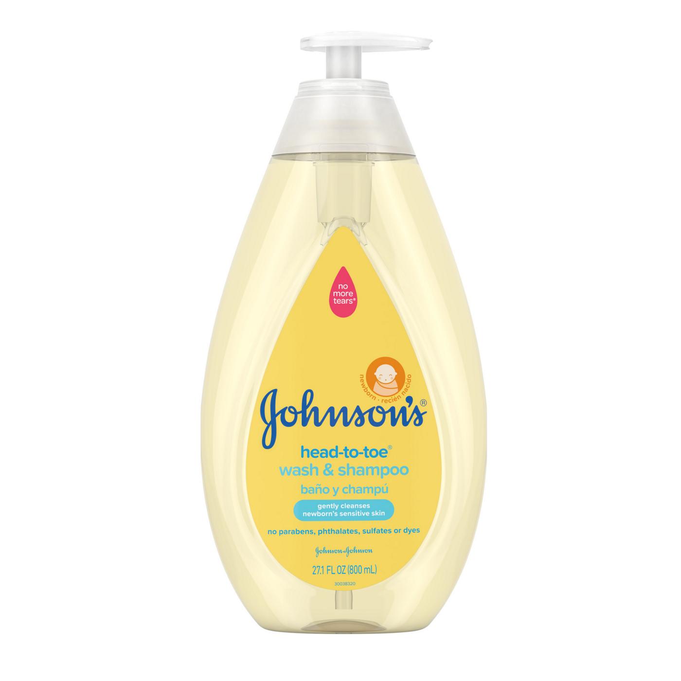 Johnson's Baby Head-To-Toe Wash & Shampoo; image 1 of 8