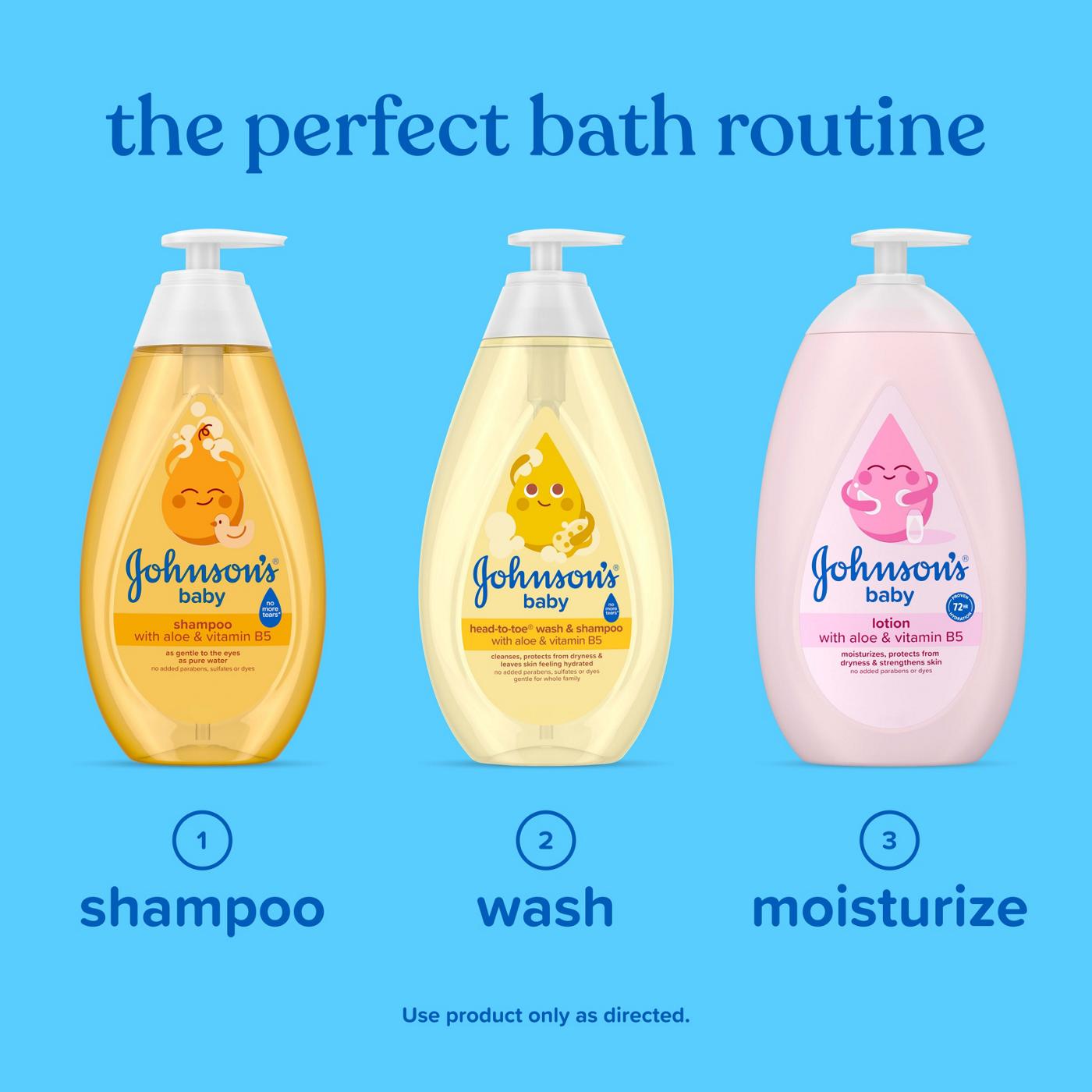 Johnson's Baby Head-To-Toe Wash & Shampoo; image 3 of 8