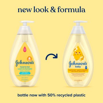 Johnson's Baby Head-To-Toe Wash & Shampoo, 27.1 oz