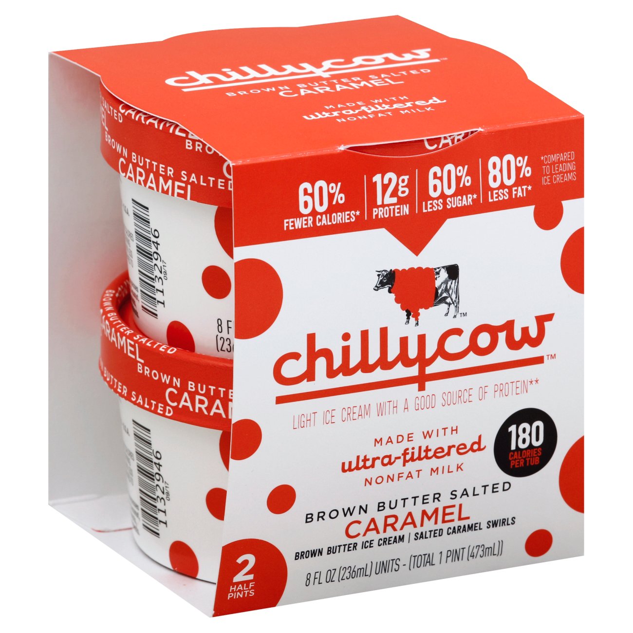 Chilly Cow Brown Butter Salted Caramel Ice Cream Shop Ice Cream At H E B