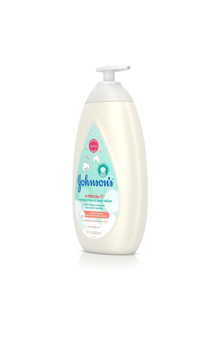 Johnson's Baby Cottontouch Newborn Face & Body Lotion; image 8 of 8