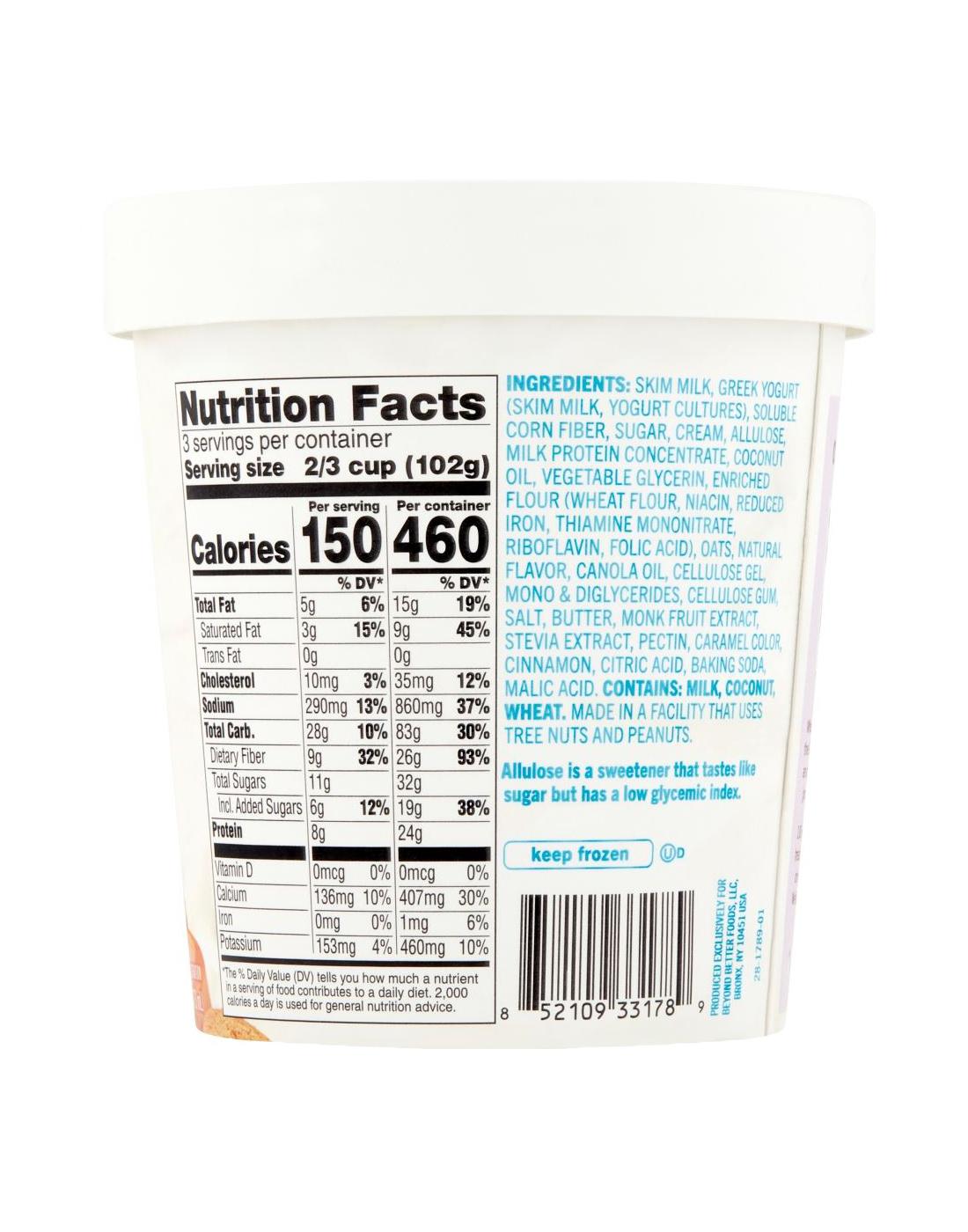 Enlightened Salted Caramel Cookie Frozen Yogurt Shop Frozen yogurt at