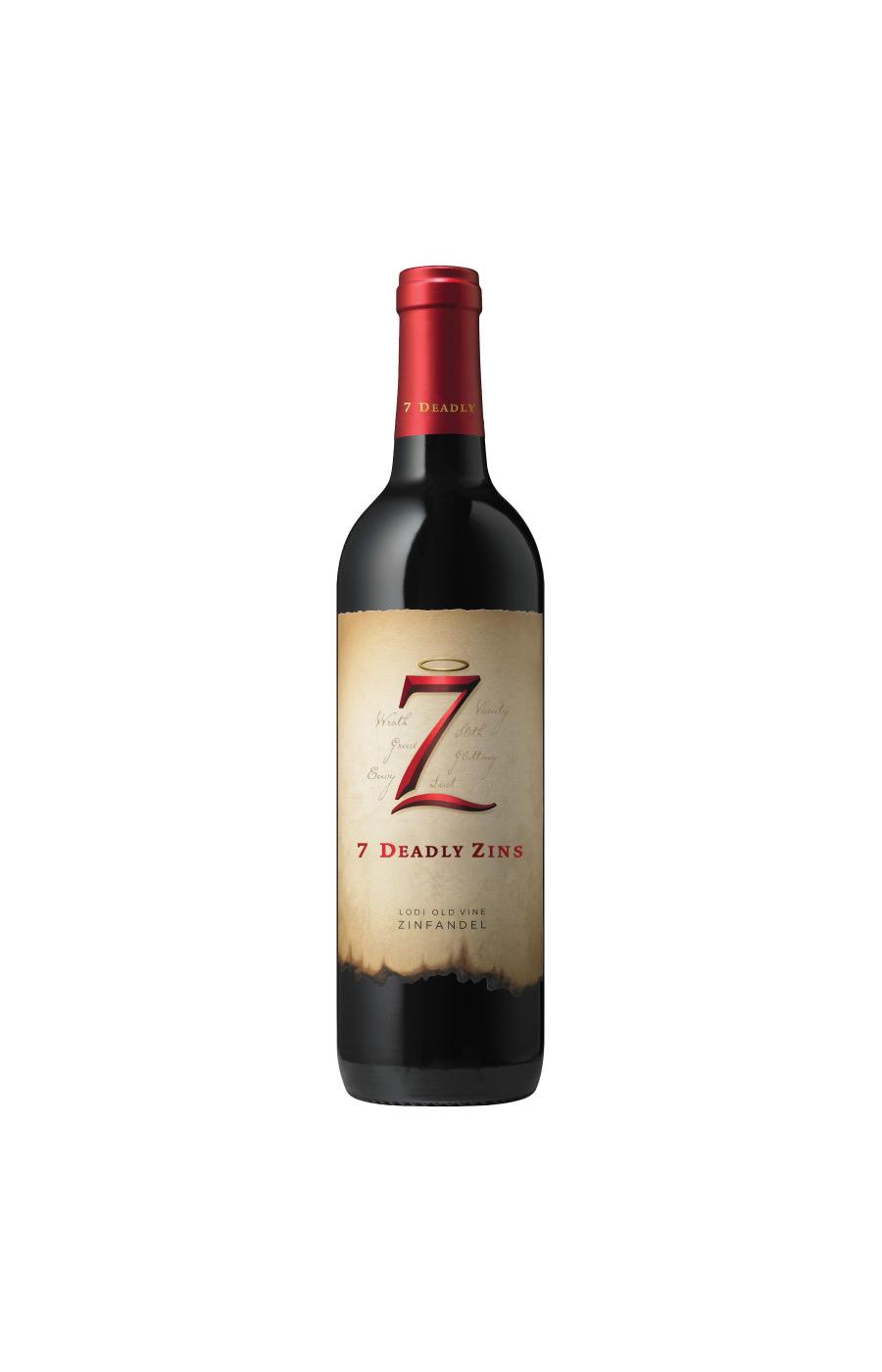 7 Deadly Sin Select Zins Zinfandel Wine; image 1 of 6