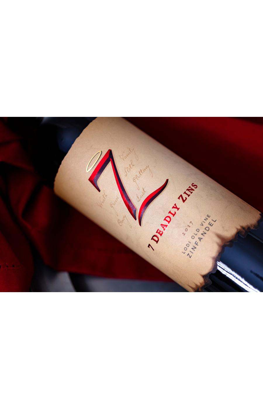 7 Deadly Sin Select Zins Zinfandel Wine; image 3 of 6