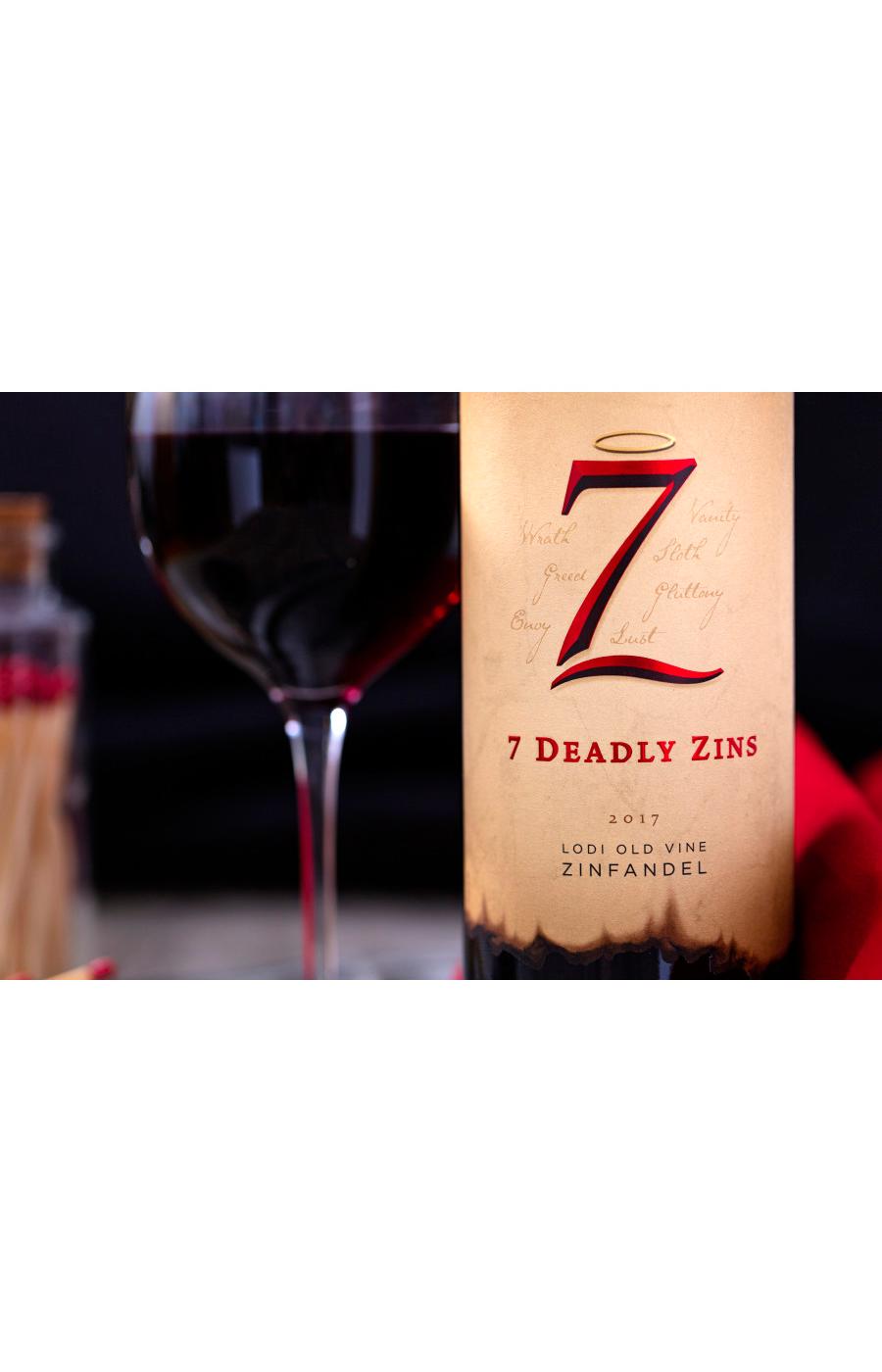 7 Deadly Sin Select Zins Zinfandel Wine; image 4 of 6