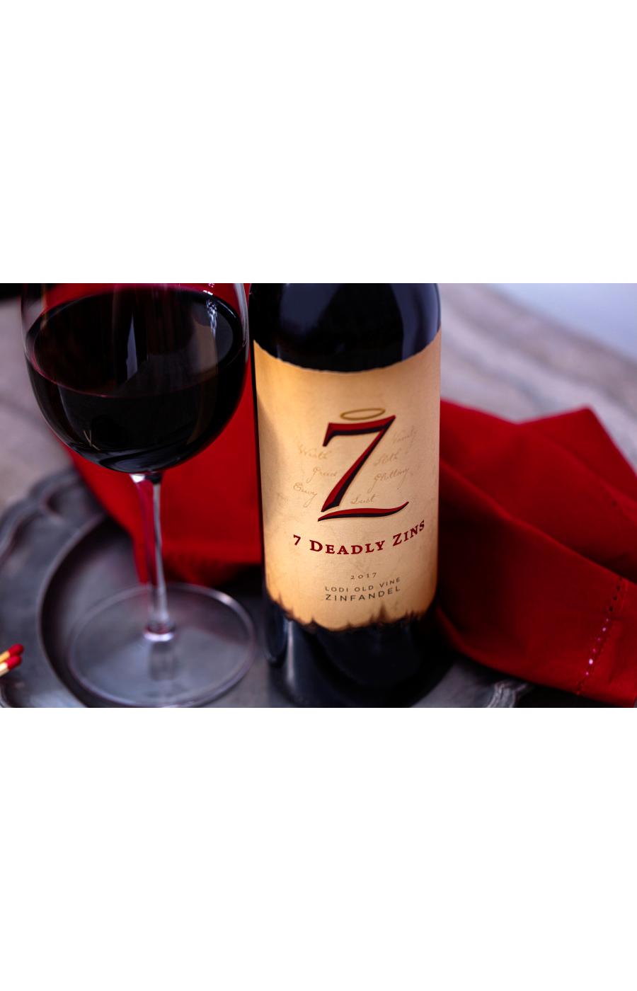 7 Deadly Sin Select Zins Zinfandel Wine; image 6 of 6