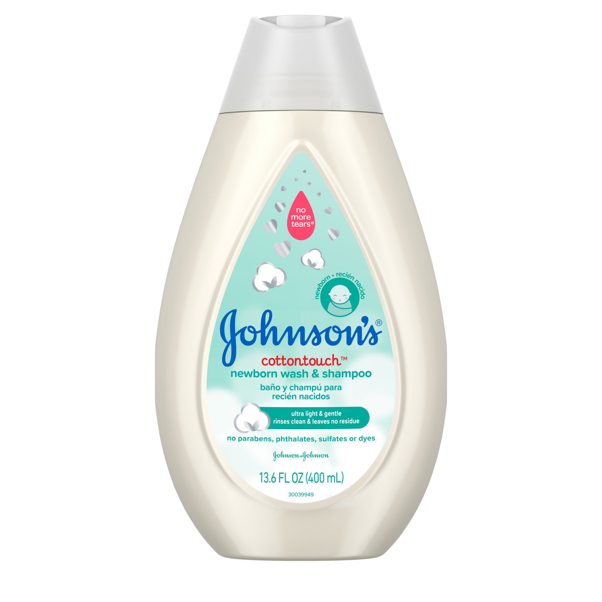 Johnson's® CottonTouch® Moisturizer for Newborn Face & Body - Johnson's Baby