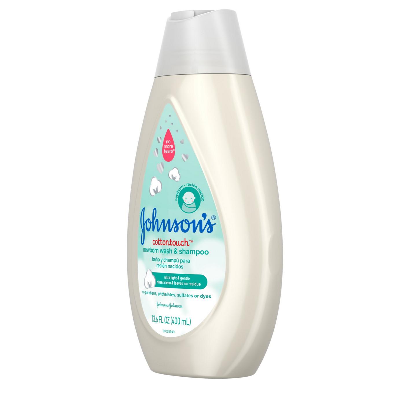 Johnson's Cottontouch Newborn Wash & Shampoo - Shop Bath & Hair Care at  H-E-B