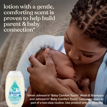 Johnson's Baby CottonTouch Newborn Baby Face & Body Lotion, 13.6 oz
