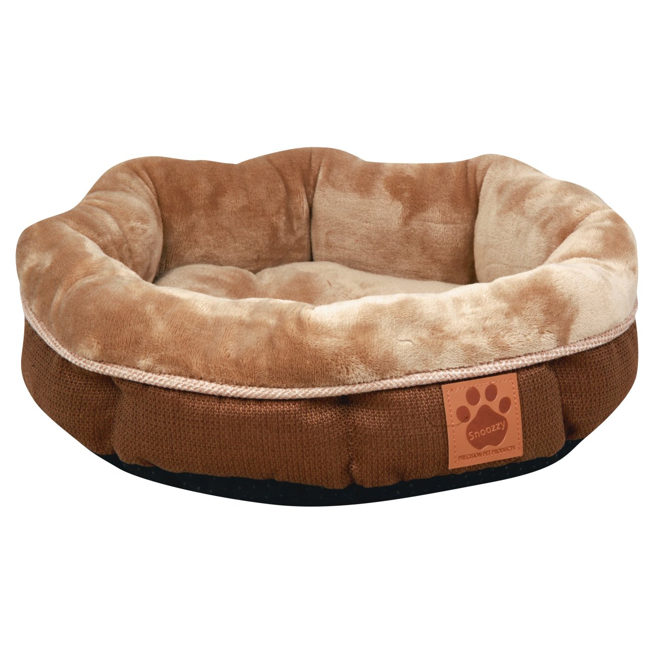 Precision Pet Products Snoozzy Round Shearling Bed 17 x 4.5 in Shop