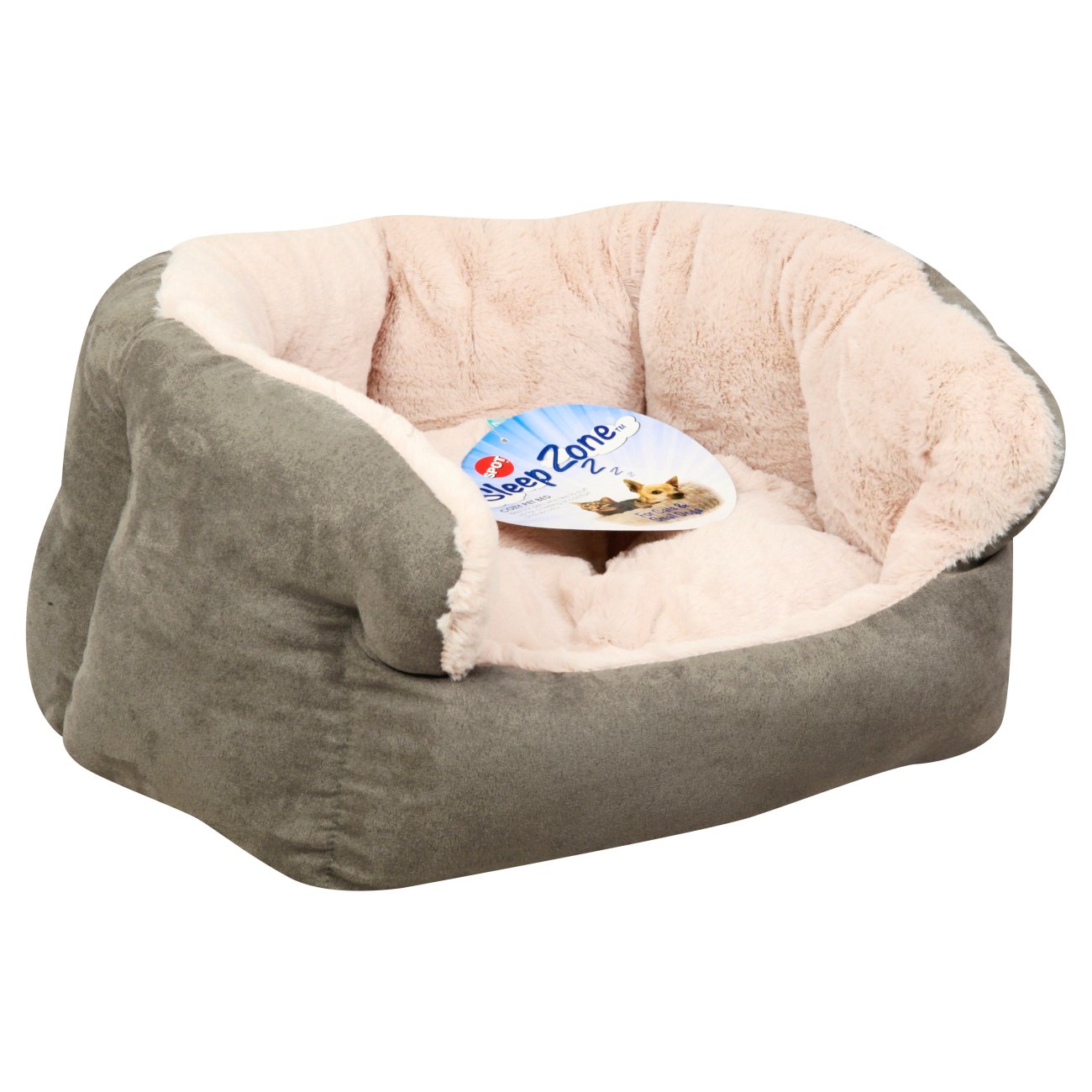 Spot Sleep Zone Sage Reversible Cushion Dog Bed - Shop Dogs at H-E-B