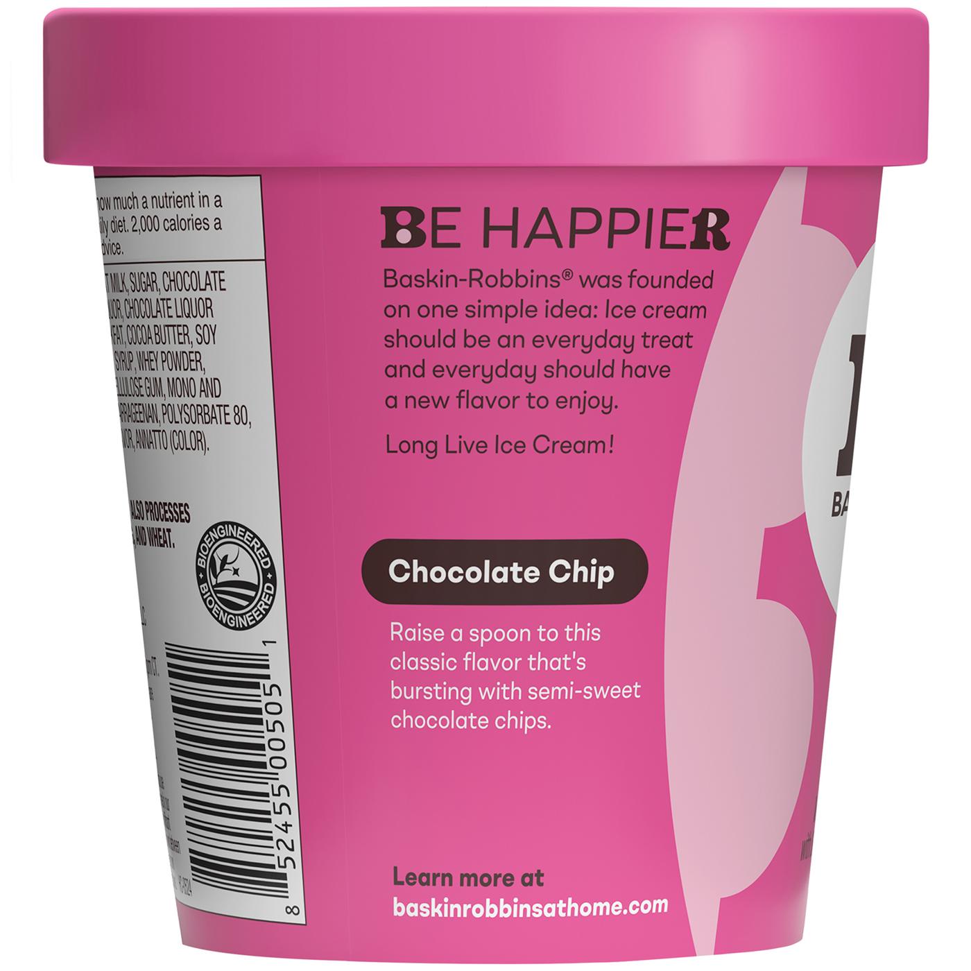 Baskin Robbins Chocolate Chip Ice Cream; image 4 of 4