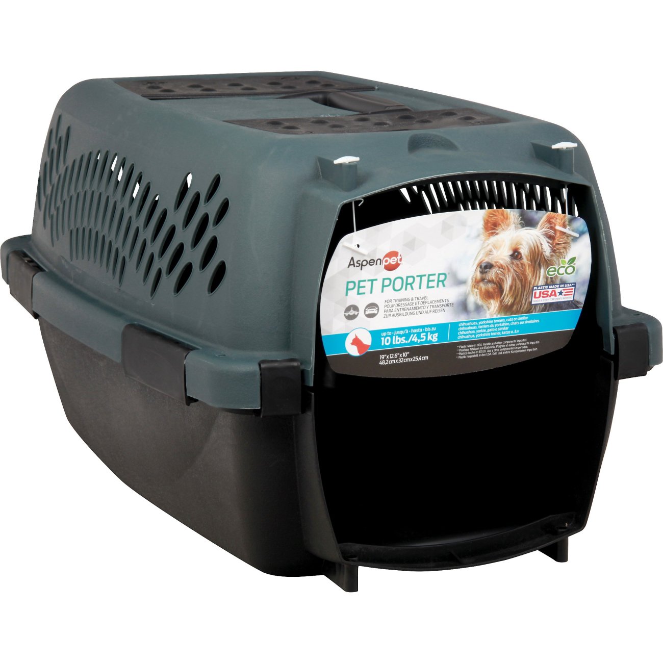 Aspen Pet Porter Traditional Up To 10 lbs Dog Crate Shop Dogs at HEB