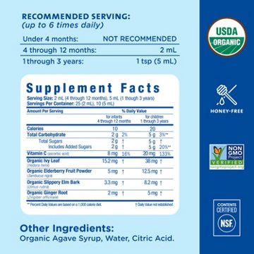 Mommy's Bliss Immunity Boost Organic Cough Syrup
