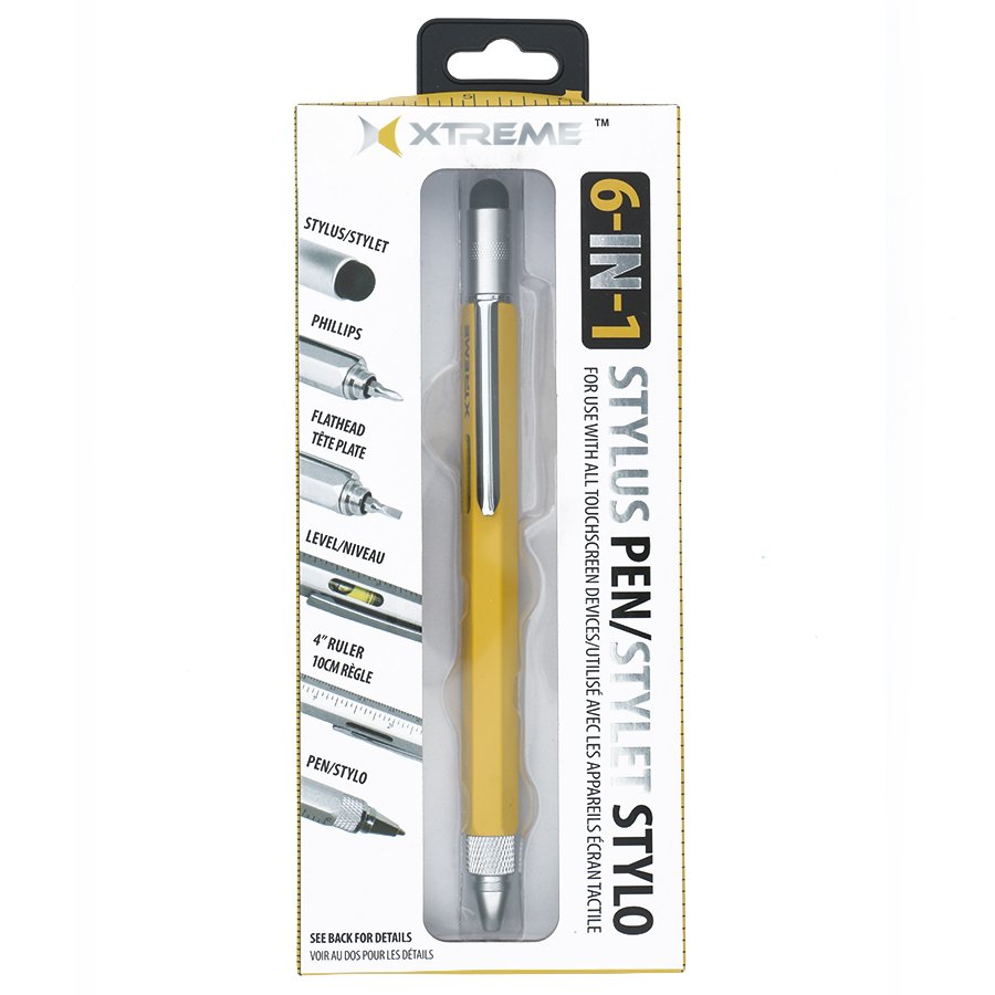 Xtreme 6-in-1 Stylus Pen - Assorted - Shop Styli at H-E-B