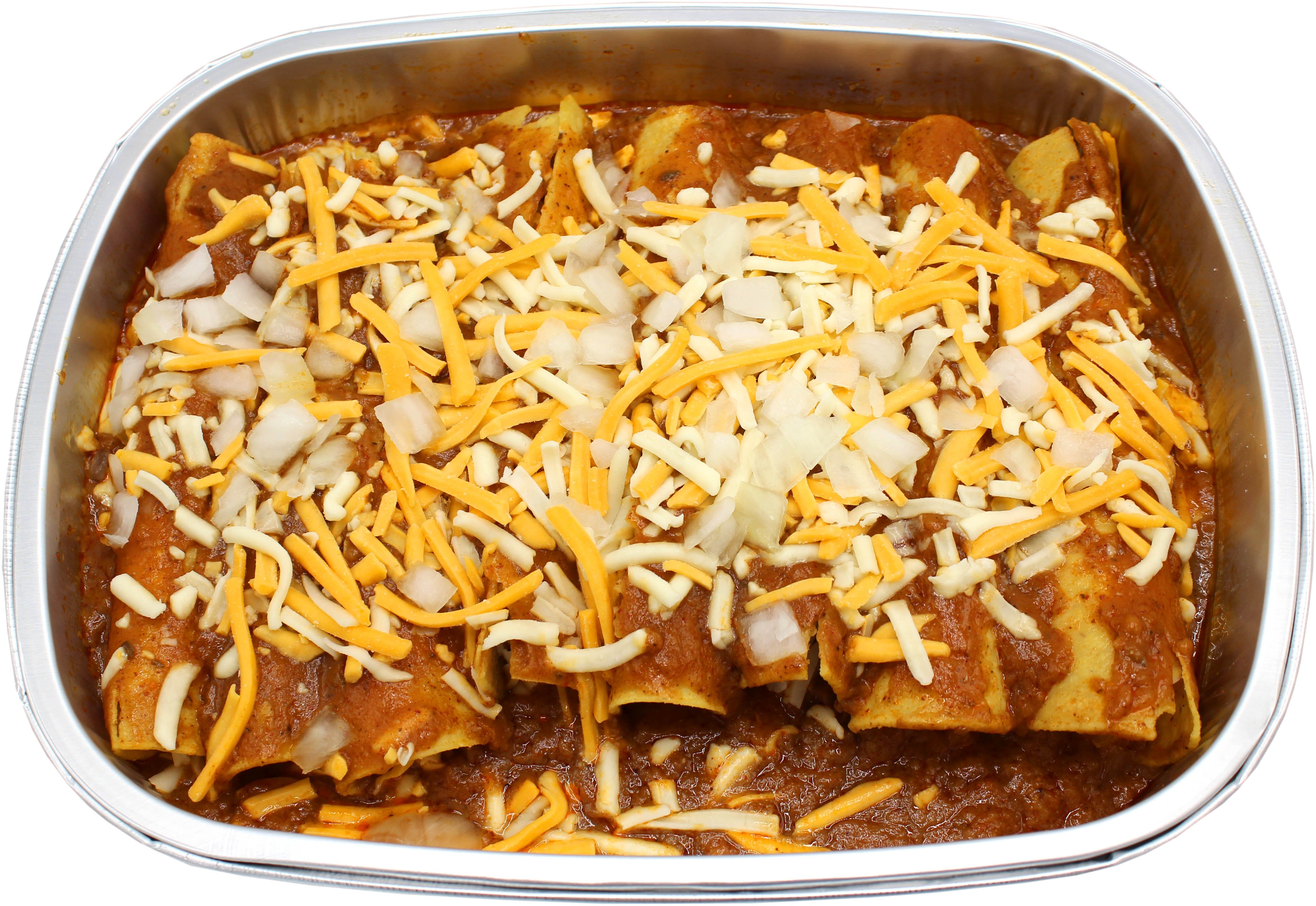 Central Market Cheese Enchilada Casserole with Chili Gravy Shop at HEB