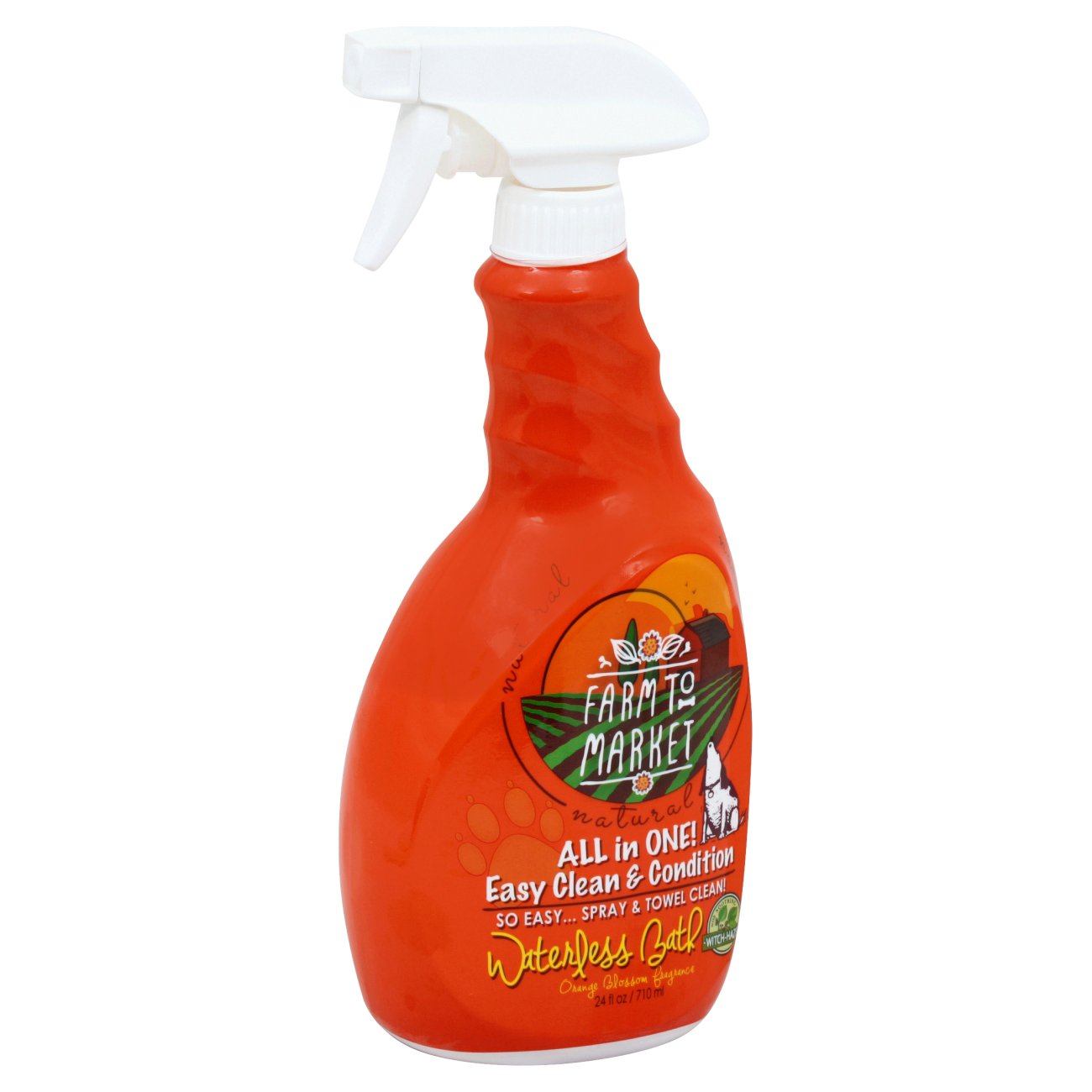 Farm To Market Natural All In One Easy Clean & Condition Waterless Bath Spray Shop Dogs at HEB