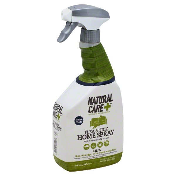 Natural Care Flea Tick Home Spray Bottle Shop Dogs At H E B