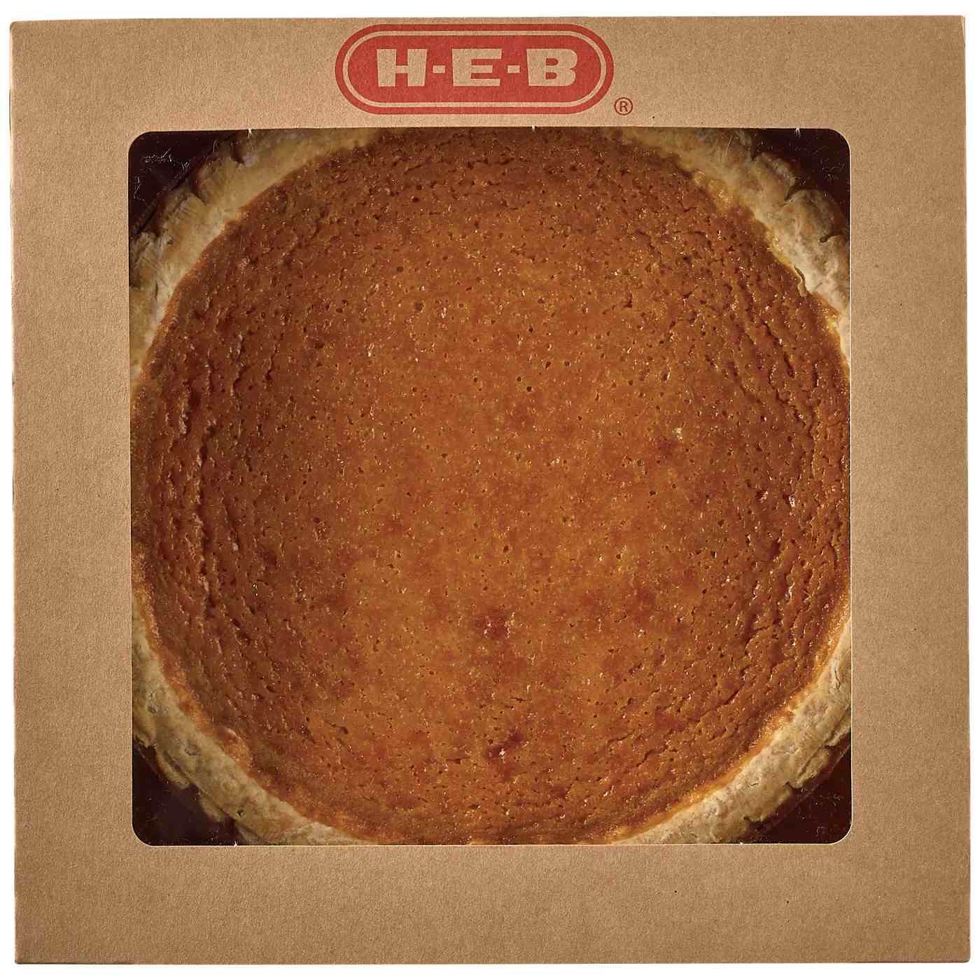 H-E-B  Kosher Sweet Potato Pie; image 2 of 3