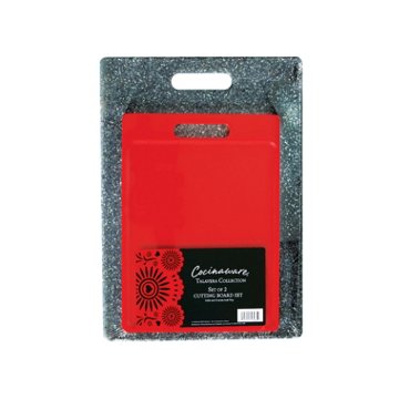 Cocinaware Talavera Collection Cutting Board Set, 2 ct
