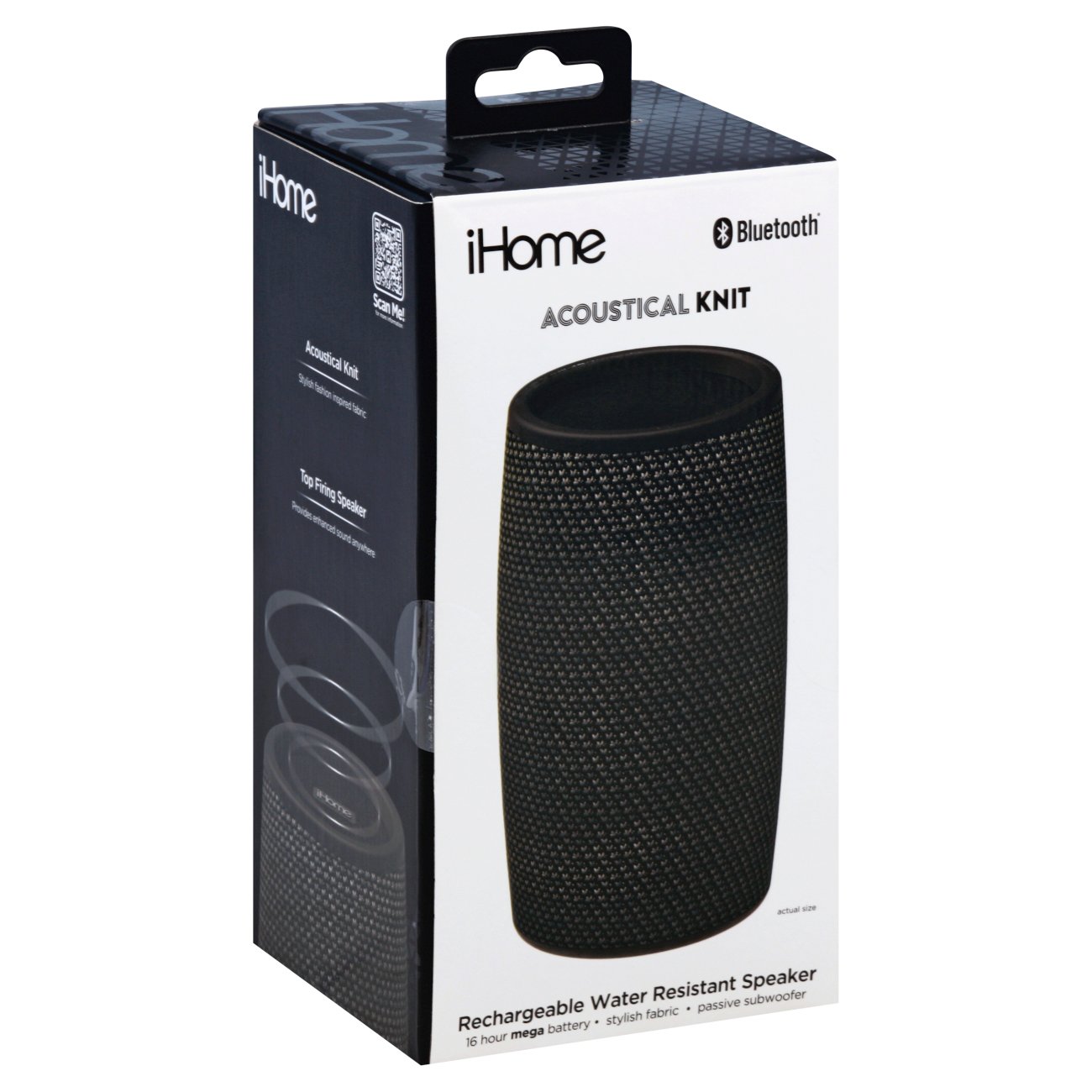 ihome speaker acoustical knit