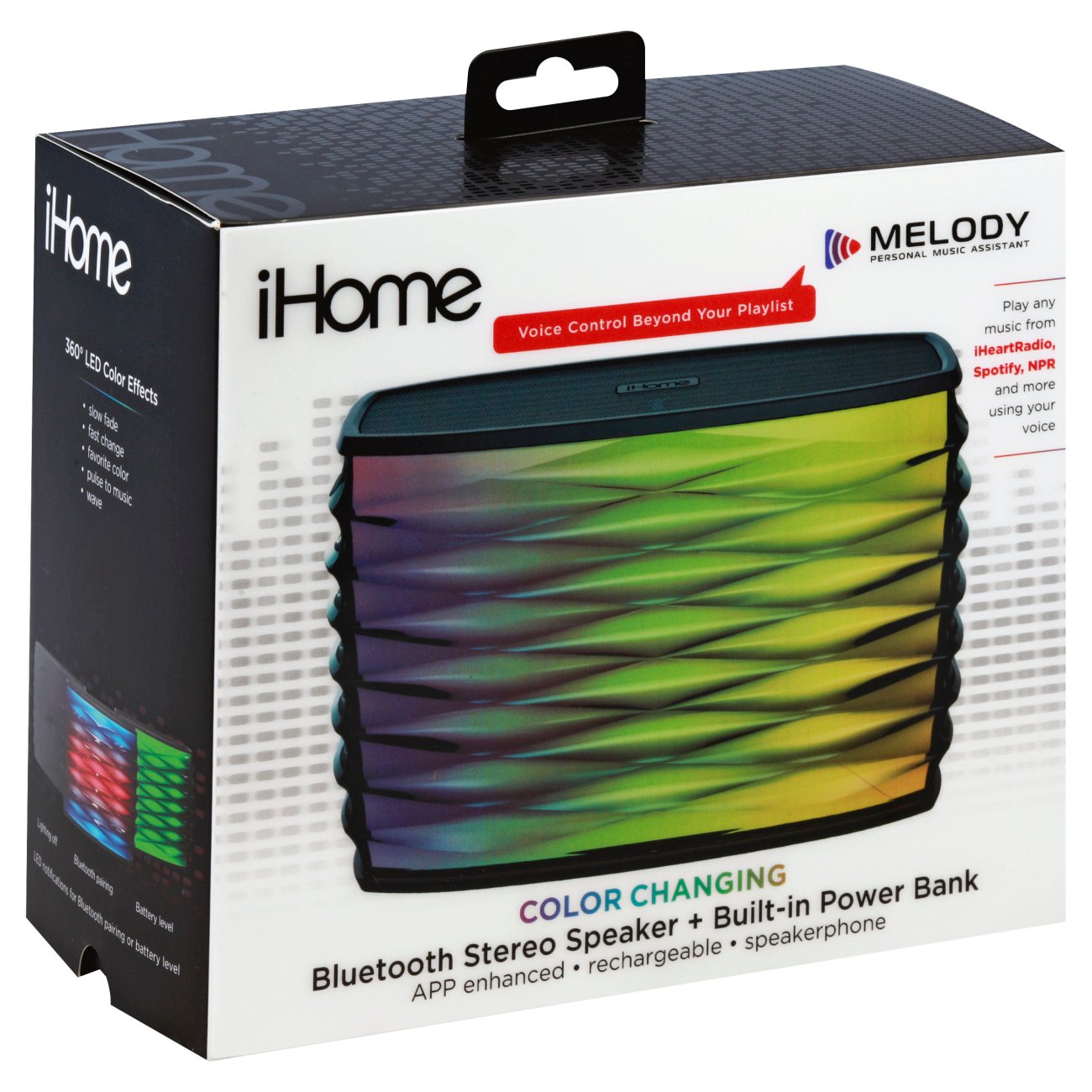 ihome splashproof bluetooth speaker system