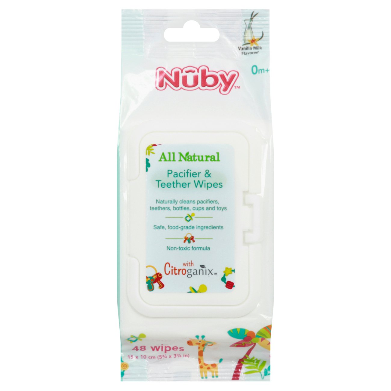 nuby soother and teether wipes