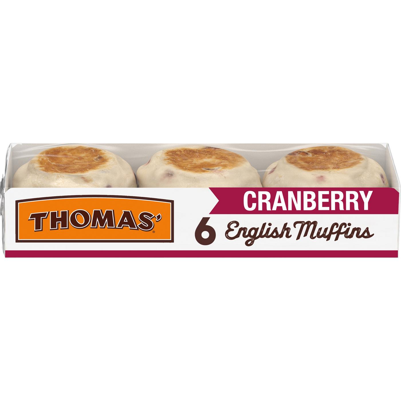 Thomas' Cranberry English Muffins; image 1 of 3